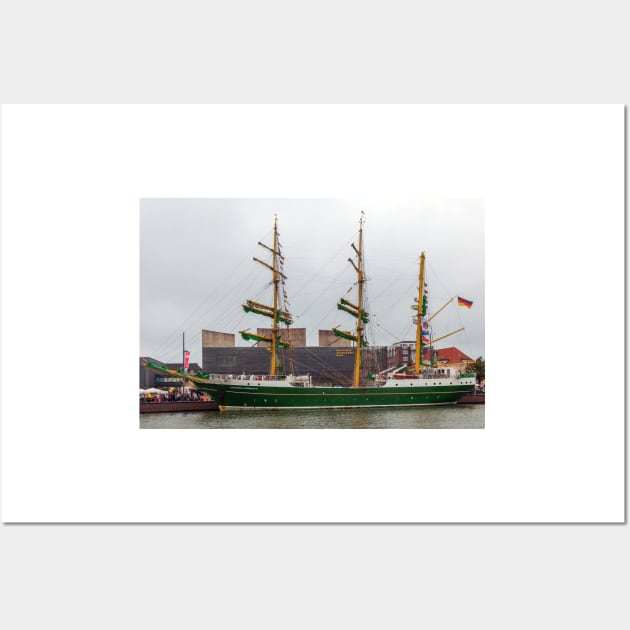 Alexander von Humboldt II - Sail 2015, Bremerhaven Wall Art by holgermader